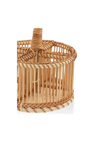 Bambu Kaşıklık 30x19x12 Cm Açık Kahverengi