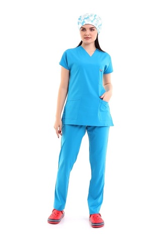 Bflex Unisex Likralı Yarasa Kol Takım - 6410 Turkuaz 6410 Turkuaz Soft