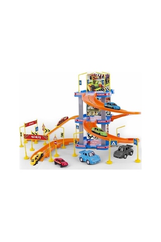 Otopark Set 3 Katlı Süper Garaj Seti 41 Parça