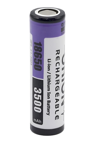 Orion 18650 3.7 V 3500 mAh 3C Şarj Edilebilir Li-Ion Pil