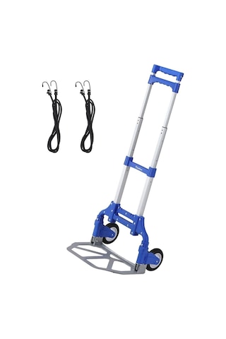 Ebax Katlanır Taşıma Arabası 2 Tekerli 80 Kg