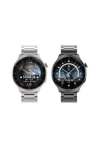 Harvox Watch Hx-4 Pro Akıllı Saat Iphone Ve Android Tüm Akıllı Telefonlara Uyumlu 46 Mm Gümüş