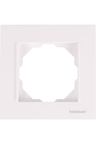 BEYAZ TEKLİ ÇERÇEVE