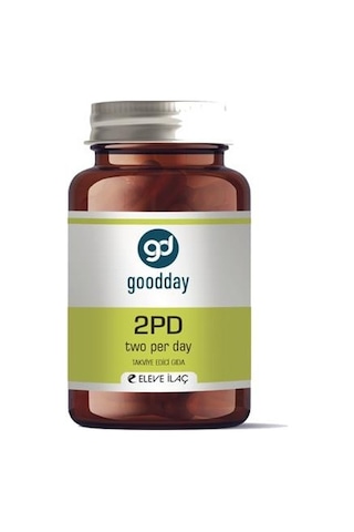 Goodday 2pd Two Per Day 60 Kapsül Takviye Edici Gıda