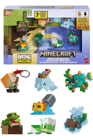 Minecraft Mini Figürler Çoklu Paket