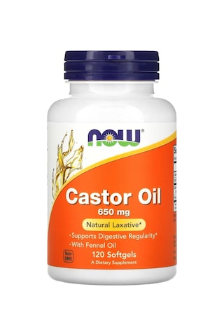 Castor Oil 650 Mg 120 Softgels
