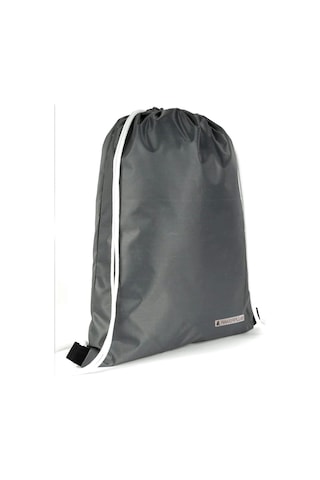 Rakerplus Antrasit 32x45 Cm Su Geçirmez Büzgülü Krampon Ve Spor Çantası Gri