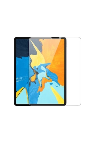 Apple Uyumlu iPad Pro 12.9 Inç 5.nesil Kırılmaz Ekran Koruyucu Nano Tempered Glass Darbeye Dayanıklı