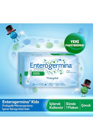Enterogermina Kids 5 ML 20 Flakon 2 Adet
