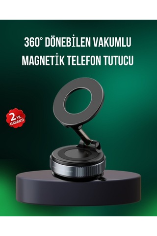 Alüminyum Gövdeli Manyetik Araç İçi Telefon Tutucu 3344604