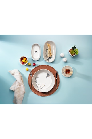 Schafer Charlotte Kahvaltı Takımı-32 Parça-Gri