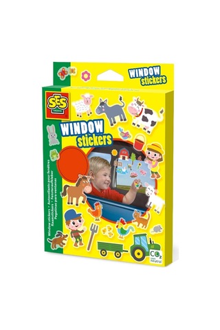 Ses Creative Tak Çıkar Pencere Çıkartmaları - Çiftlik