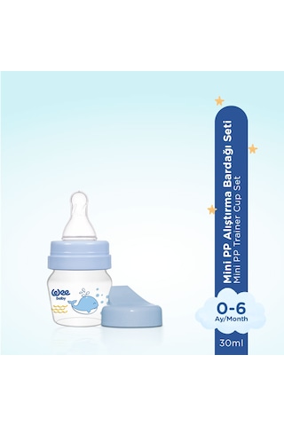 Wee Baby Mini PP Alıştırma Bardağı Seti 30 ML