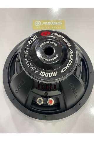 Reıss Audıo Rs-ux12 30cm Subwoofer 1000wat 250rsm