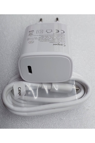 Casper X40 Telefon Şarj Cihazı Type C 33w Süper Hızlı Renk - Beyaz