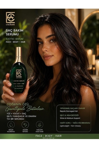 Enchant .exzotıc. Haır .body Face . Saç Yüz Ve Vücut Yağı 120 Ml Kadın
