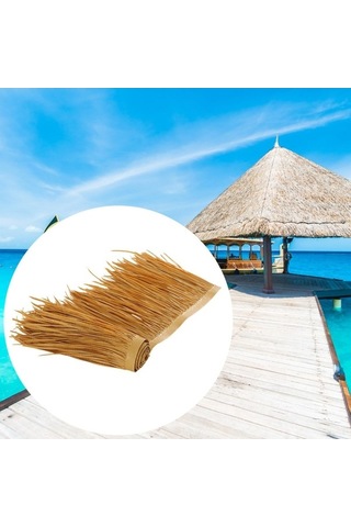 Trendooze Yapay Hasır Çatı Rulosu, Çitler İçin Dıy Bahçe Projesi