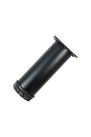 40 Lık 15 Cm Siyah Metal Yuvarlak Ayak 4 Adet