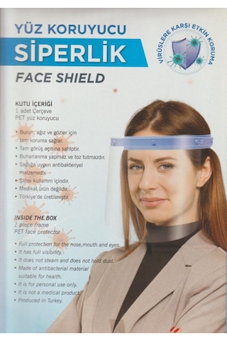 Siperlik Şeffaf Koruyucu Siperlik