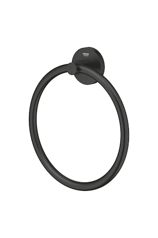 Grohe Essentials Halka Havluluk Mat Siyah - 1024612430 Siyah