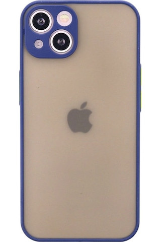 Newface Apple iPhone Uyumlu 13 Mini Kılıf Montreal Silikon Kapak Semeglbl - 61 - Lacivert
