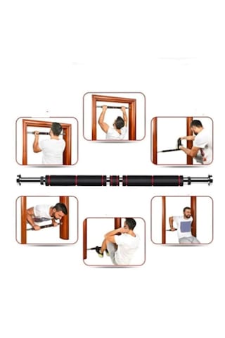 Mobee Koridor Barfiks Barı 80-130 Cm Ayarlanabilir Barfiks Çubuğu