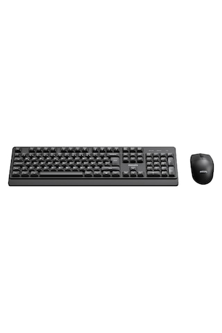 Philips SPT6347 Kablosuz Türkçe Q Klavye ve Mouse Seti
