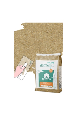 Ventrawall - Krem Duvar Boyası Ve Pamuk Sıva - C12 - 5 Kg