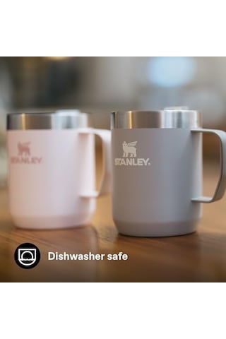 Classic Legendary Camp Mug Paslanmaz Çelik Termos Bardak, Pembe Kuvars Rose Quartz , 0.23 Litre