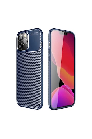Subutu Apple Uyumlu iPhone 14 Pro Max Sbt Negro Silikon Kılıf-lacivert Lacivert