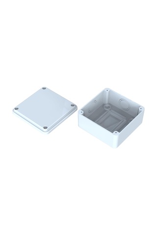 Buat Kutusu, Bağlantı Kutusu, Dağıtım Kutusu Ip65 Su Geçirmez 100 X 100 X 50 Mm Muhafaza Kutusu Poli 032-1010