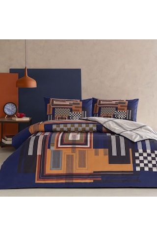 Taç Ravix Ranforce Tek Kişilik Nevresim Takımı Lacivert 000000001000051097 Antrasit