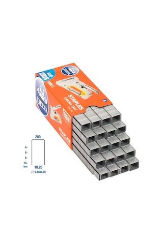 Delta Zımba Teli 200/06 (1 Paket=5000 Adet)