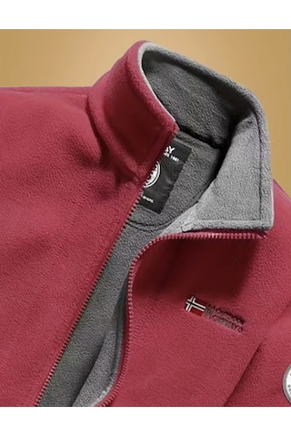 Snapbuy Erkek Polar Ceket Kırmızı