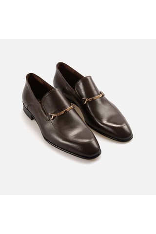 Mocassini Gold Erkek Klasik Ayakkabı 4637v Kahve Vıdela
