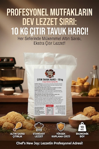Çıtır Tavuk Harcı 10 Kg Pane Harcı
