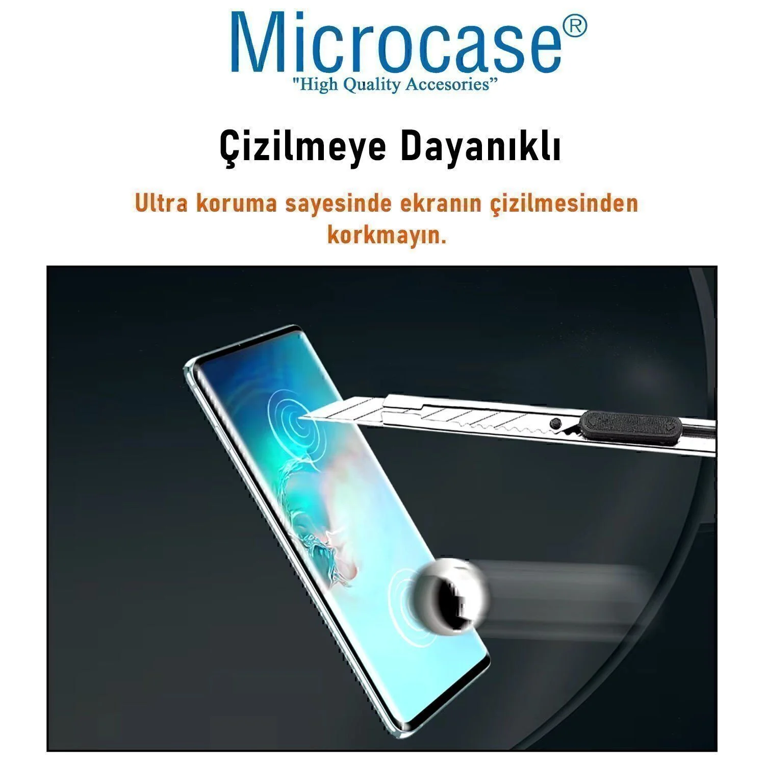 Microcase Tekno Camon 50 Ultra İle Uyumlu Full Tpu Nano Ön Ekran Koruma Filmi - Ekm101