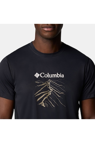 Columbia Columbıa Zero Rules Lıght Erkek T-shırt 2118541-011 Siyah
