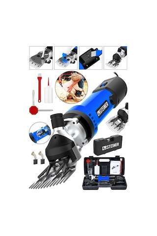 Steiner Alman 9900 W Devir Ayarlı Çift Soğutmalı Bakır Sargılı Çe