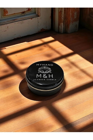 Myhand Soyawax Siyah Teneke Eternal Love Esans Kokulu Mum 60 Gr Siyah
