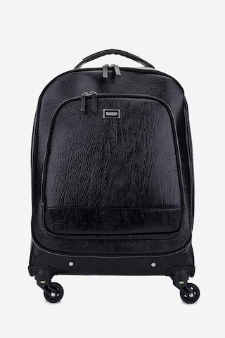 Valmenti Unisex Hakiki Deri Siyah Deri Valiz 147 5085 Valız Y25 Sıyah Dr Siyah