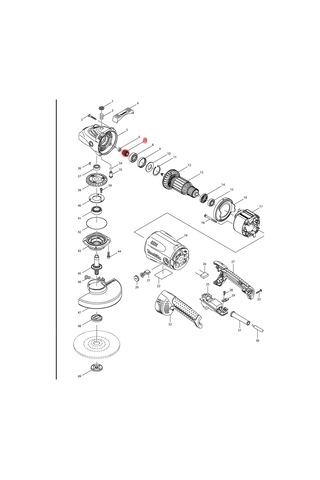 Makita GA7020 Dişli Ürün Kodu 227488-1