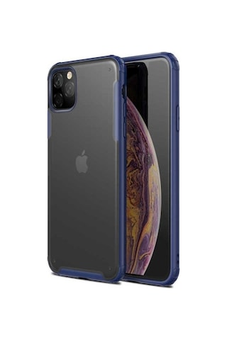 Apple Uyumlu iPhone 11 Pro Max Kılıf Zore Volks Kapak Lacivert