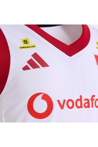Adidas Türkiye Voleybol Milli Takımı Çocuk Beyaz Voleybol Forması Kn1105