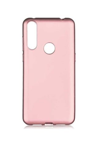 Alcatel 1s 2020 Kılıf Zore Premier Silikon Kapak Rose Gold