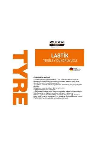 QUIXX® Lastik Canlandırıcı Cila