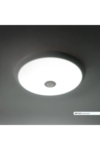 ACK AC17-00130 Sensörlü Led Tavan Armatürü 18 W Beyaz 6500K Beyaz