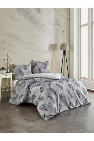 Üntaş Life Çift Taraflı Gritüy Desen 200x220 Çift Kişilik Nevresim Seti Çiftrfgritüyset Çarşafyok