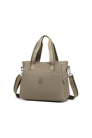Smart Bags Omuz Askılı Kadın Çantası Krinkıl Kumaş 53310 Kahverengi
