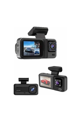 Ekranlı Sürüş Kaydedici Dvr Ön Ve Arka Kameralı Full Hd Çözünürlüklü 08841585